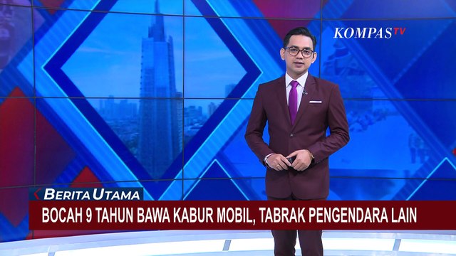 Viral! Bocah 9 Tahun di Jaksel Bawa Kabur Mobil & Tabrak Pengendara Lain, Polisi Periksa Orang Tua