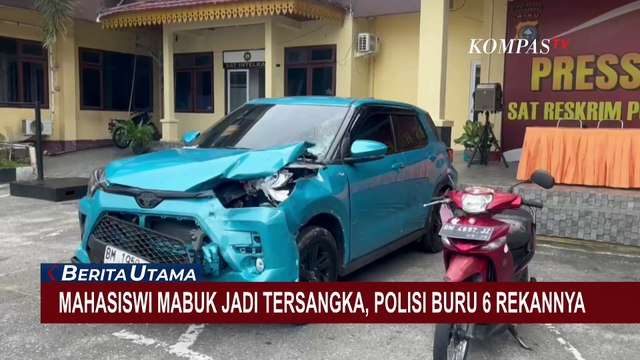 Kasus Mahasiswi Mabuk Tabrak Pemotor, Identitas 6 Rekannya Sudah Dikantongi Ditresnarkoba Polda Riau