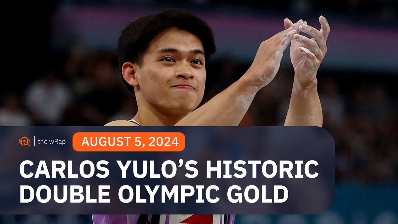 Double gold: Carlos Yulo makes history after Ol...