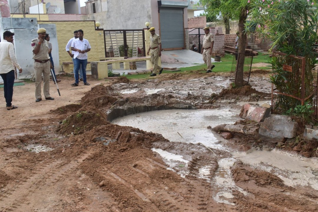 ताऊसर ग्राम में 28 बीघा गैर मुमकिन गोचर भूमि को...