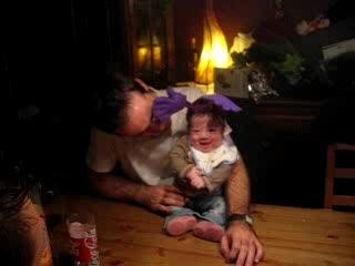 Léa à 2 mois et demi