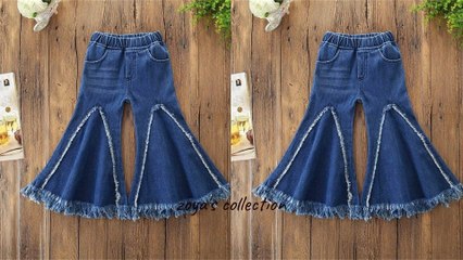 Baby girl plazo pant designs //baby girl trouser designs 2024