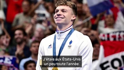 Paris 2024 - Marchand : "Quatre médailles d'or, c'est plus que ce que je rêvais"