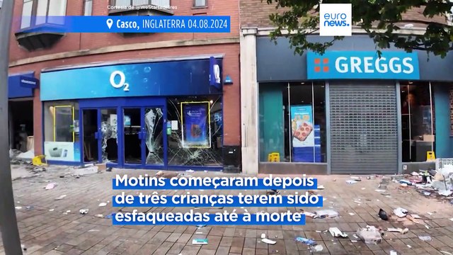 Governo britânico anuncia exército permanente de polícias para fazer face aos motins no país