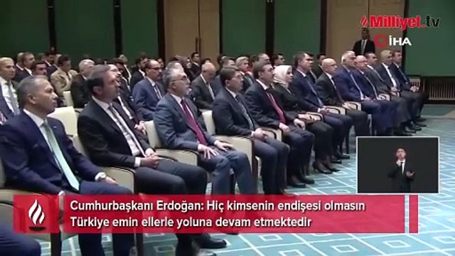 Cumhurbaşkanı Erdoğan: Türkiye emin ellerle yoluna devam etmektedir