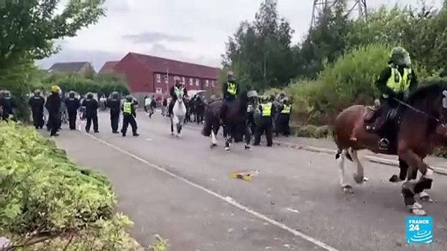 Desinformación: el centro de las protestas de la extrema derecha en Reino Unido