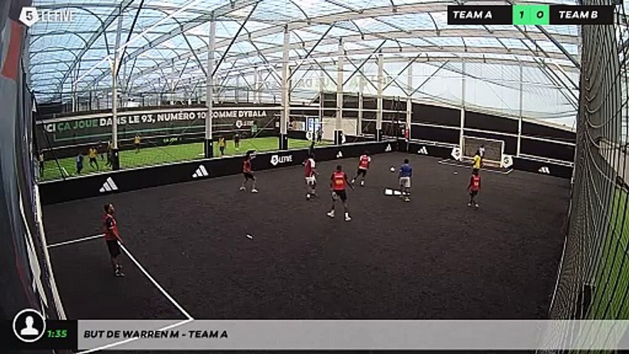 But de Warren M - Team A