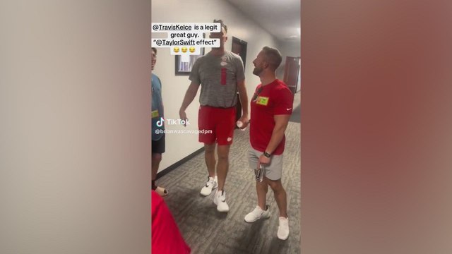 Travis Kelce credits Taylor Swift for fan's wife swooning—his response will surprise you!