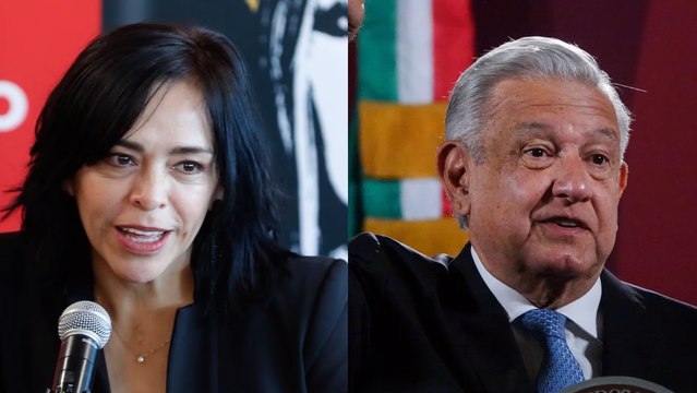 AMLO pide en la 'Mañanera' a Anabel Hernández revelar sus fuentes en el caso Ayotzinapa