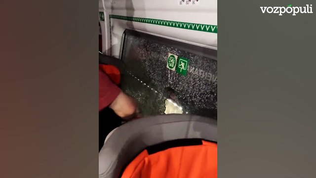 Sin aire acondicionado a 40 grados: viajeros del AVLO Madrid-Levante rompen las ventanas del vagón