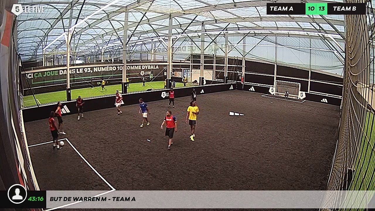 But de Warren M - Team A