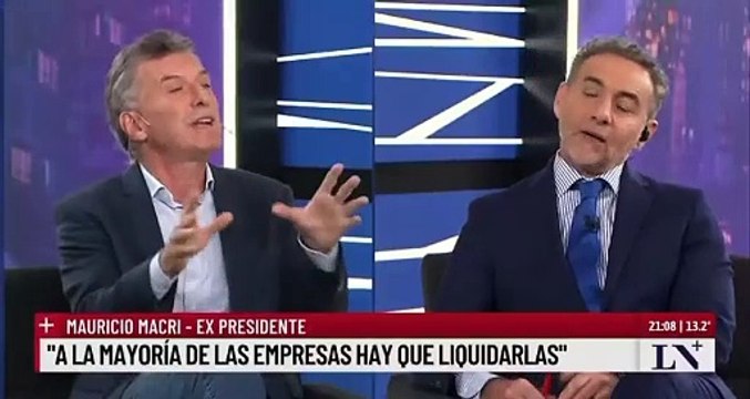 Mauricio Macri se hartó de Majul y le puso los puntos