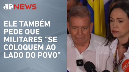 González, opositor de Maduro, se proclama presidente da Venezuela: “Ganhamos sem discussão alguma”