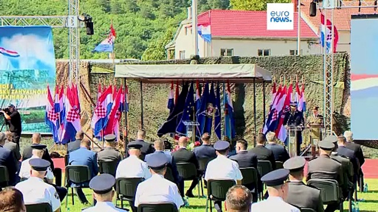 Offensive "oluja": fest für die kroaten und trauertag für die serben