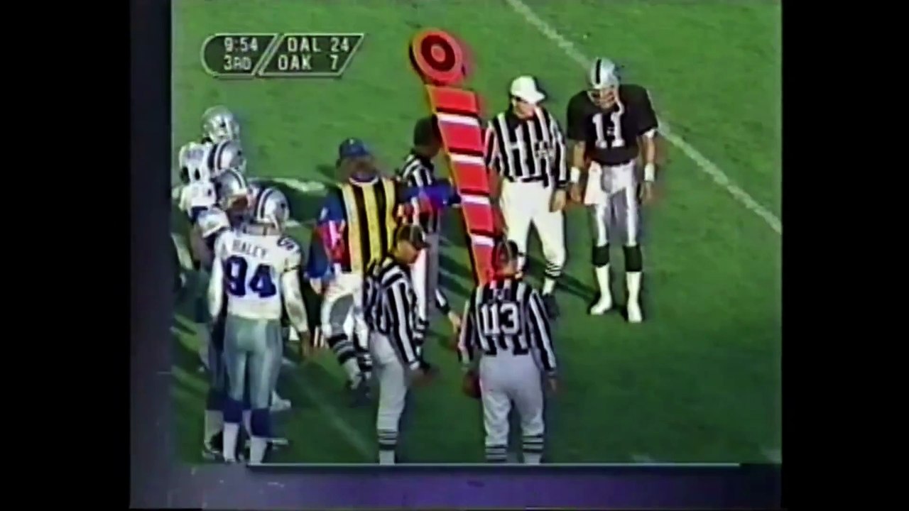 Dallas Cowboys @ Oakland Raiders ( 1995 Week 12 ) - 3.Quarter