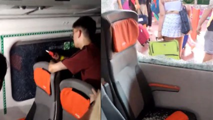 Viajeros de un Avlo Valencia-Madrid revientan las ventanillas tras casi dos horas parados en un túnel