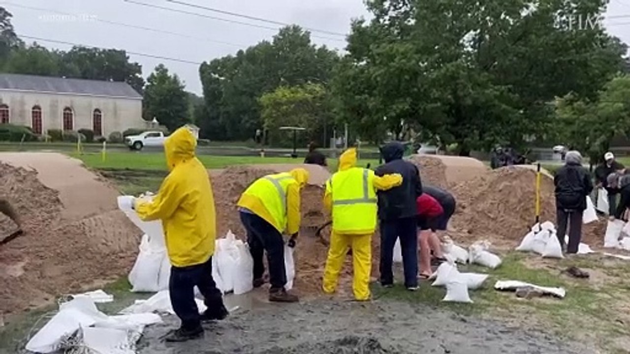Hurricane Debby Makes Landfall in Florida, Threatening Record Rain in Georgia and the Carolinas