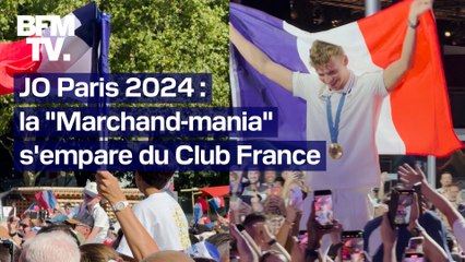 JO Paris 2024: la "Marchand-mania" s'empare du Club France
