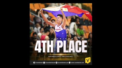 So Close! EJ Obiena's Heartbreaking 4th Place Finish in Paris Olympics