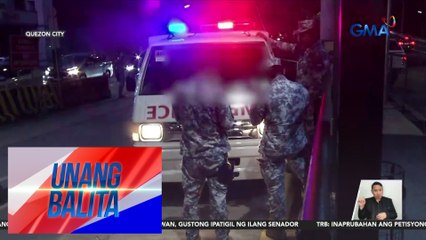 Ambulansiya, van, at ilang motorsiklong dumaan sa EDSA busway, hinuli | Unang Balita