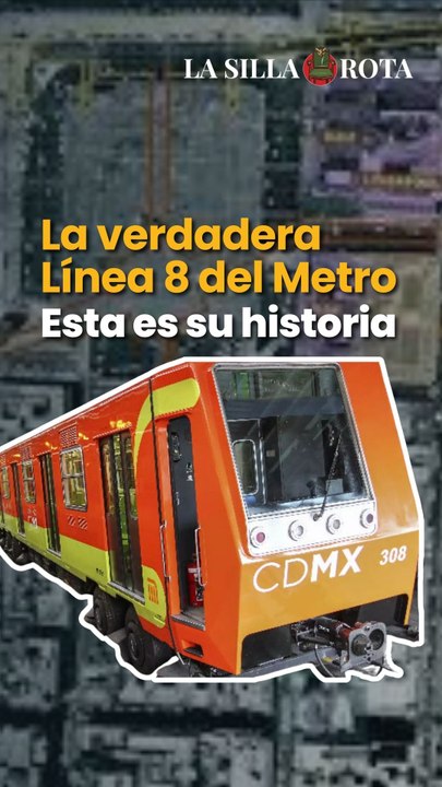 ¿Qué pasó con la verdadera Línea 8 del Metro de la CDMX? Esta es su historia