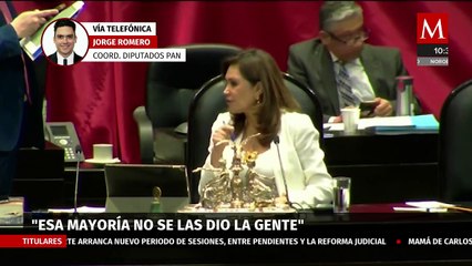 "PAN lleva 6 años luchando para que no haya sobrerrepresentación para nadie", afirma Jorge Romero