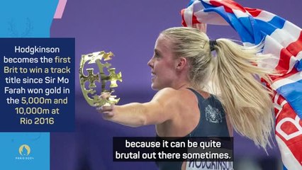 'I just kept kicking for that line' - Hodgkinson