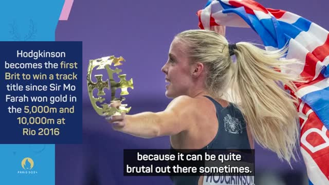 'I just kept kicking for that line' - Hodgkinson