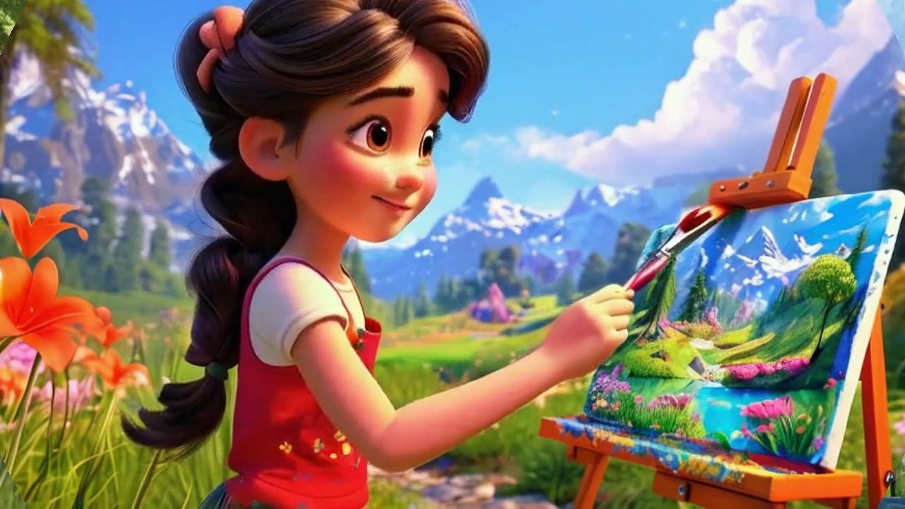 The Magic Paintbrush Story for Kids I Moral Story For Kids I Fun with Learning