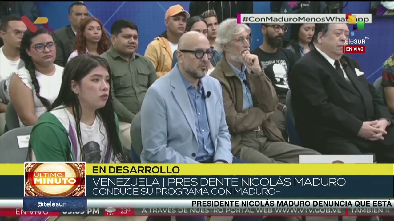 Presidente Nicolás Maduro condena ataque de WhatsApp a Venezuela