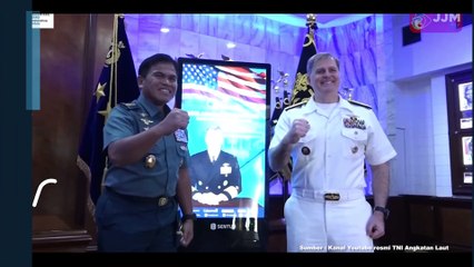 KSAL Laksamana TNI Muhammad Ali Terima Kunjungan Panglima Armada Ke-7 Angkatan Laut Amerika Serikat Vice Admiral Fred Kacher