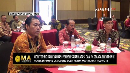 Kegiatan Monitoring Evaluasi Penyelesaian Perkara Kasasi dan PK Secara Elektronik - MA NEWS