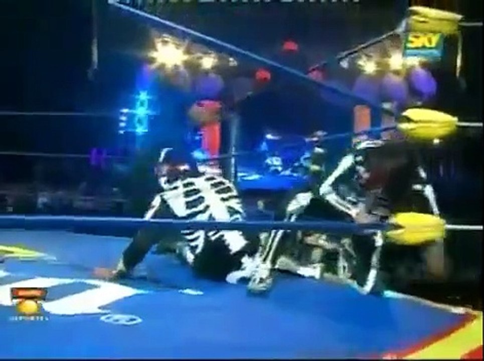 Names Rights Match - LA Par-K vs. La Parka - AAA TRIPLEMANIA XVIII