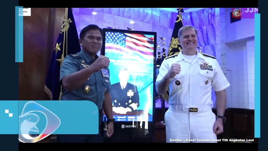 KASAL TERIMA KUNJUNGAN PANGLIMA ARMADA KE-7 US NAVY