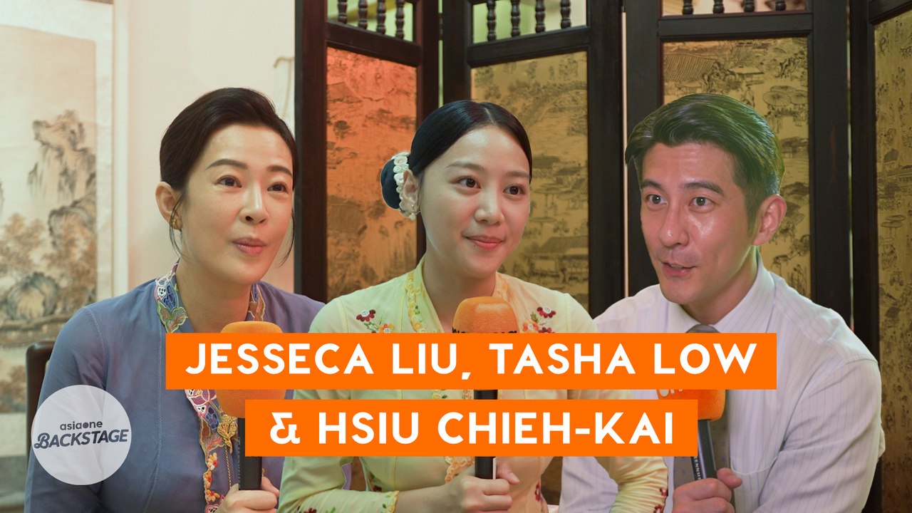 Jesseca Liu, Tasha Low and Hsiu Chieh-kai on the set of Emerald Hill in Melaka | E-Junkies