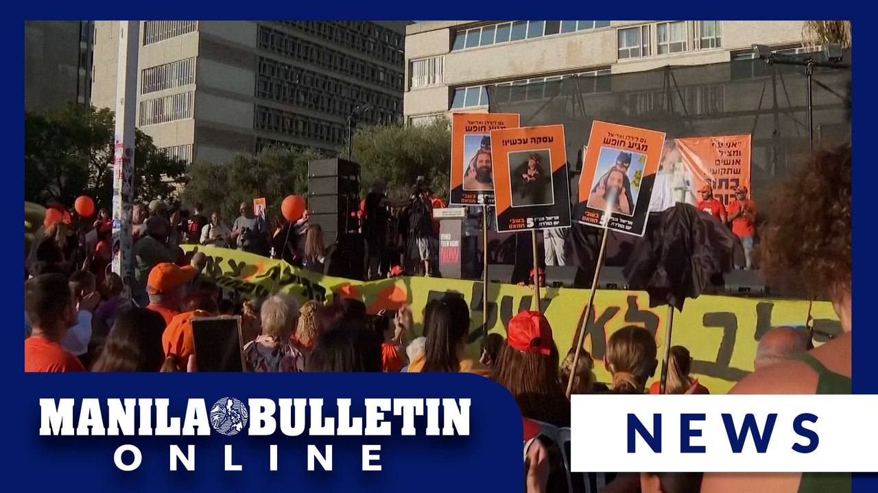 Hundreds in Israel mark the 5th birthday of a child held hostage in Gaza