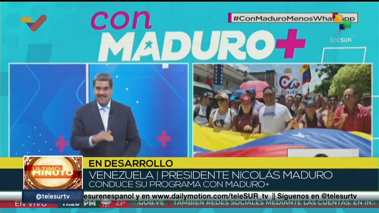 Presidente Nicolás Maduro felicita al pueblo venezolano por derrotar al fascismo