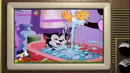 Disney Cartoons Cleo, Minnie Mouse Bath Day