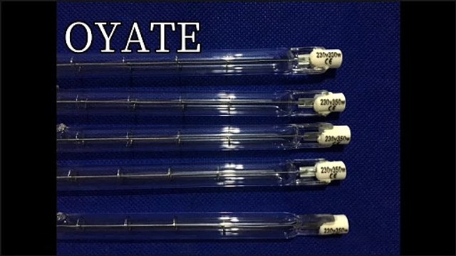 350w 500w R7S push flash lamps halogen infrared heating lamps for screen printing dryer unit