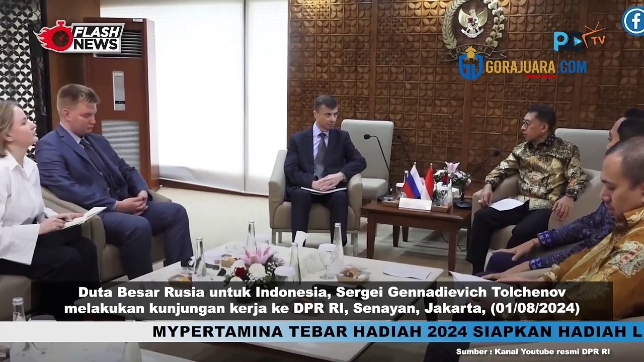 DUBES RUSIA UNDANG DPR HADIRI EURASIAN WOMEN’S FORUM