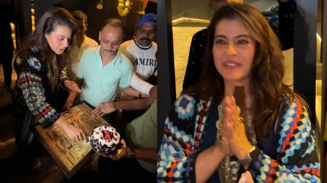 Kajol Devgan को 50th Birthday Wish करने घर पहुंचे Fans, दिए प्यारे-प्यारे Gifts । Filmibeat
