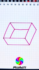 MixArts | How to Draw Aesthetic Figure Tutorial #art #3ddrawing #tutorial #aesthetic #principiante