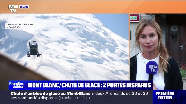 Avalanche au Mont Blanc: deux personnes de nationalité allemande toujours portées disparues