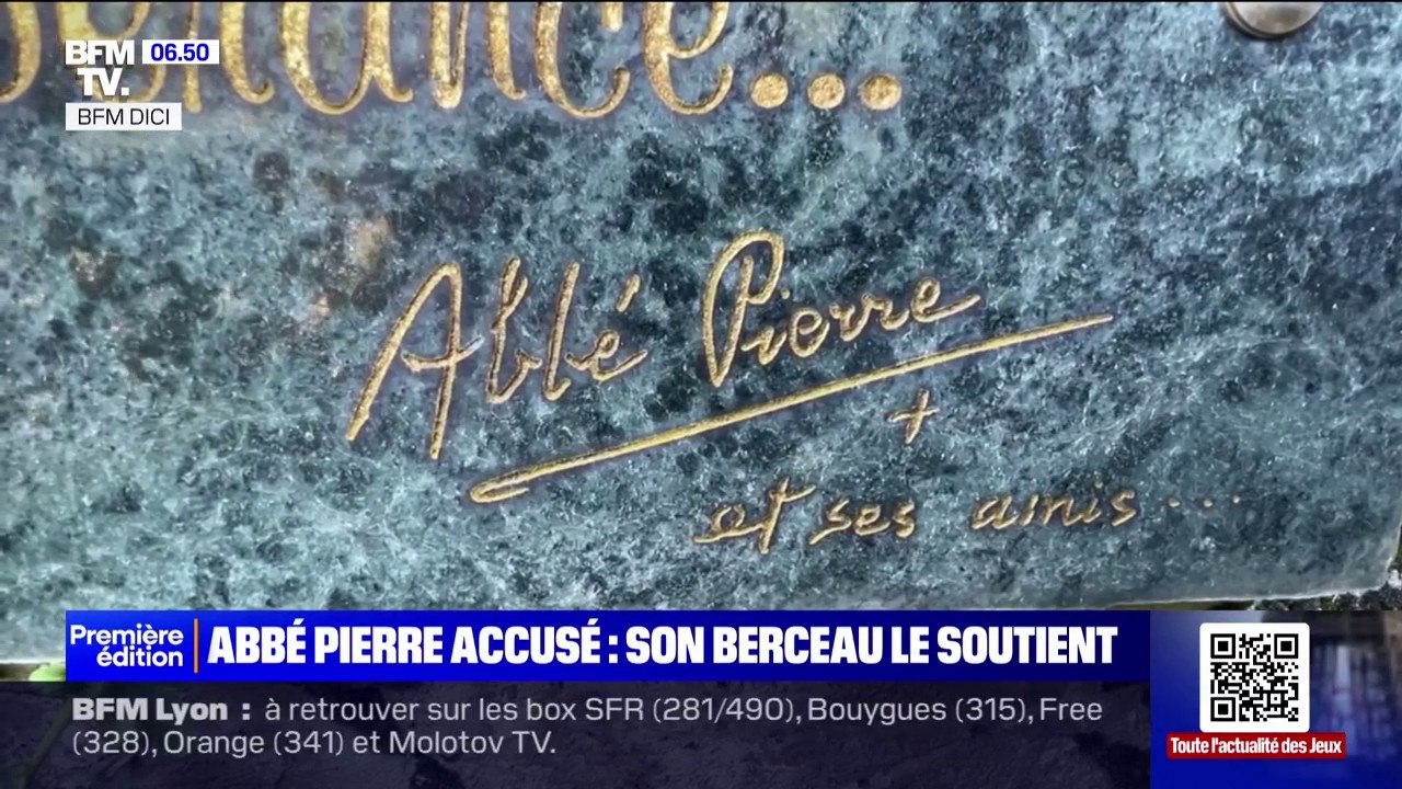 Malgré les accusations d'agressions sexuelles contre l'abbé Pierre, son berceau à Fouillouse (Alpes-de-Haute-Provence) le soutient