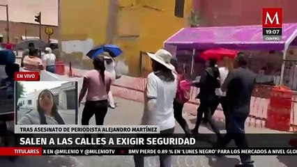 Protesta en Celaya exige fin a la violencia y justicia para el periodista Alejandro Martínez
