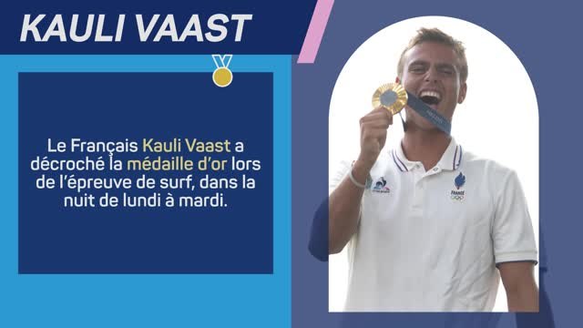 Paris 2024 - Kauli Vaast surfe sur l'or, Defay en bronze