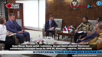 Dubes Rusia Undang DPR Hadiri Eurasian Women's Forum