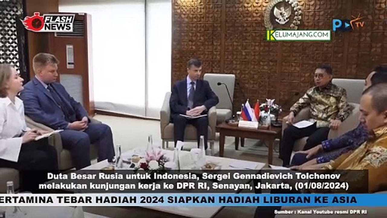 Dubes Rusia Undang DPR Hadiri Eurasian Women's  Forum
