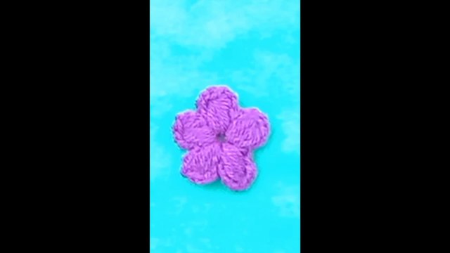 Crochet Puff Flowers - Very Simple Pattern for Beginners