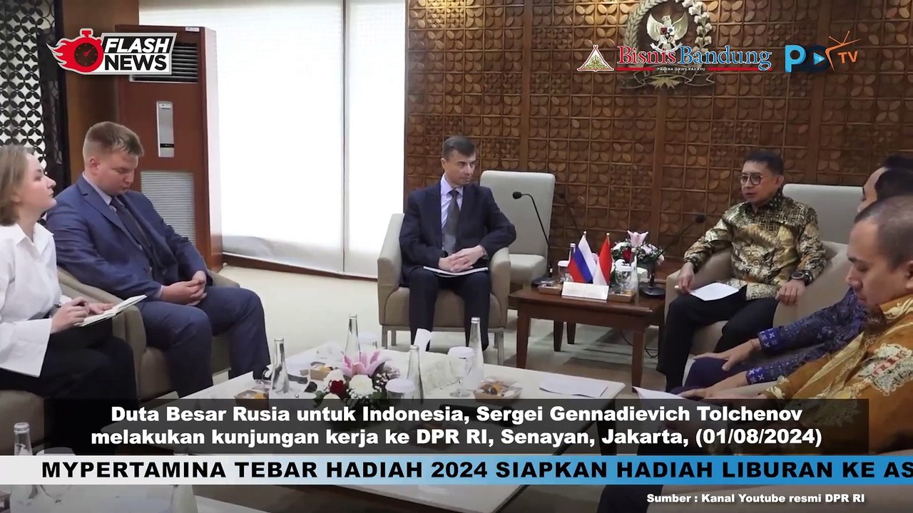 Dubes Rusia Undang DPR Hadiri Eurasian Women's Forum